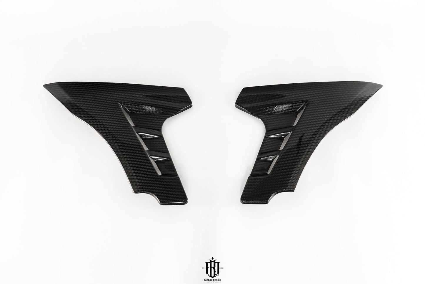 24 + Harley Davidson Vented Carbon Fiber Side fairings