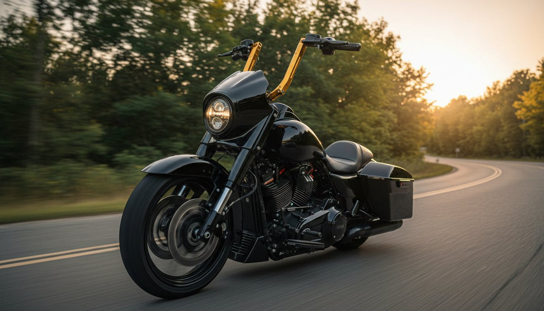 Handlebar Risers 101: Elevate Your Control and Custom Harley Style