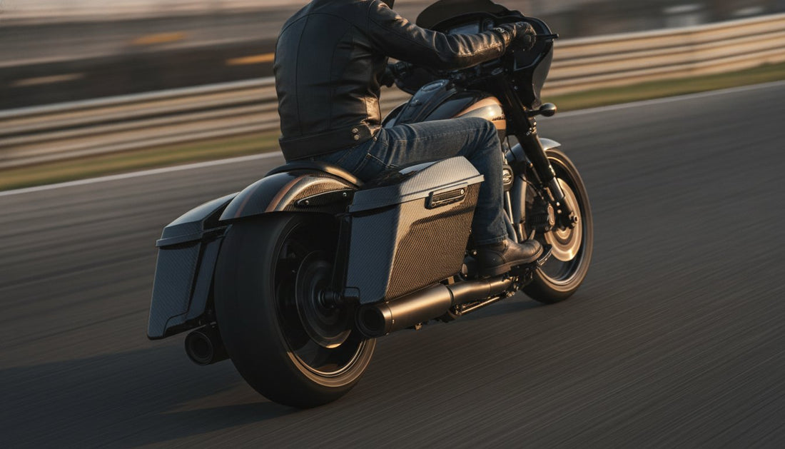 Carbon Fiber Saddlebag Lids: Ditch the Dead Weight for Performance Bagger Racing