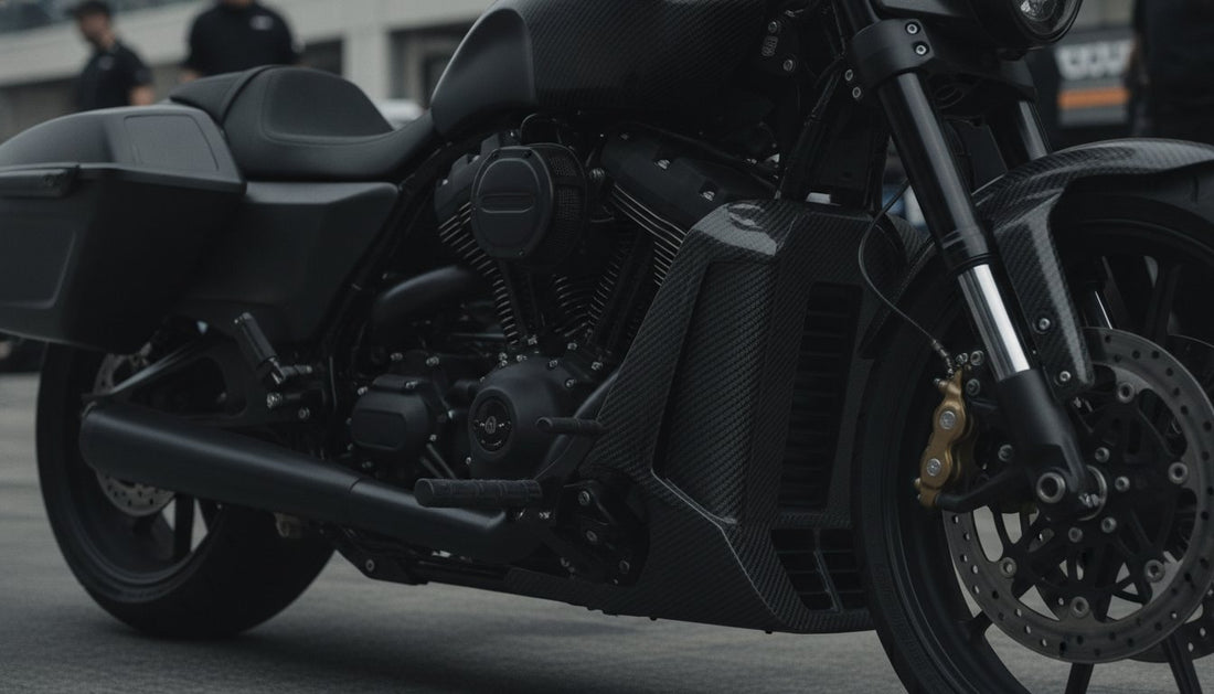Harley Carbon Fiber Side Covers: Shred Weight and Look Mean