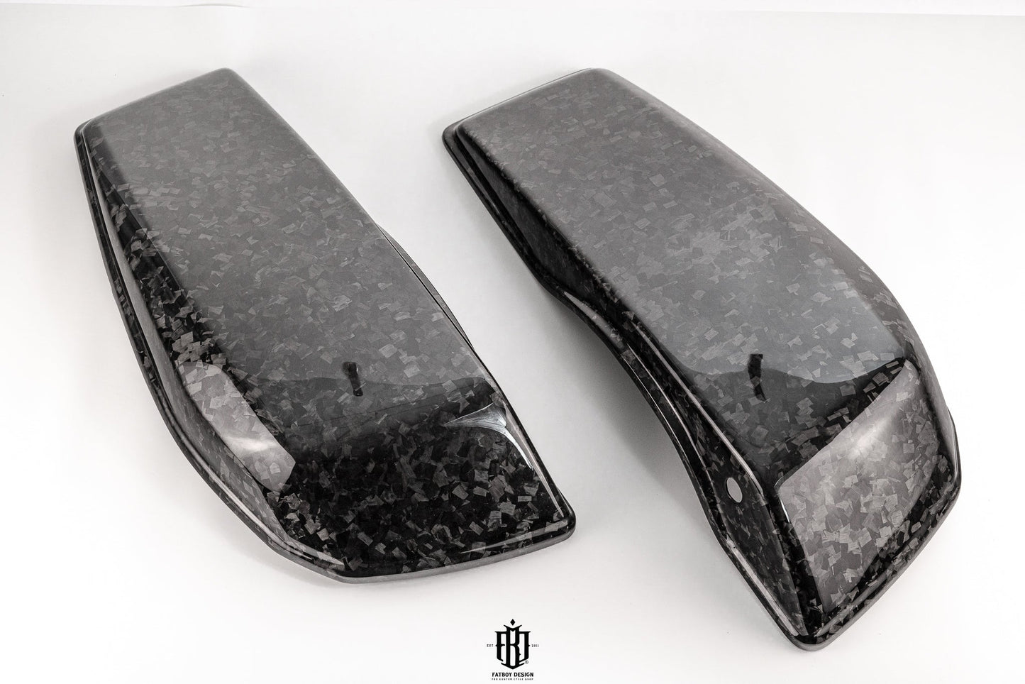 24 + Harley Davidson Forged Carbon Fiber Saddle Bag Lids
