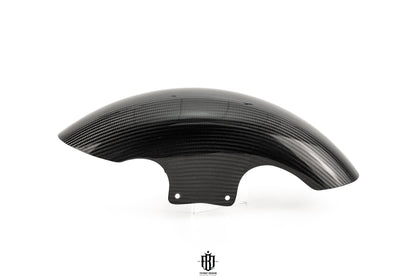 Shortie Front Fender in Twill Carbon