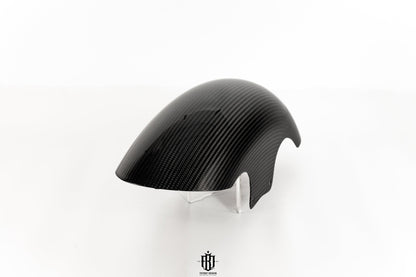 Shortie Front Fender in Twill Carbon