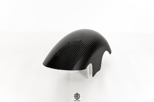 Shortie Front Fender in Twill Carbon