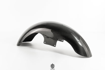 Shortie Front Fender in Twill Carbon