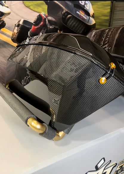 Platinum Series Slanted Carbon Fiber Saddle Bags
