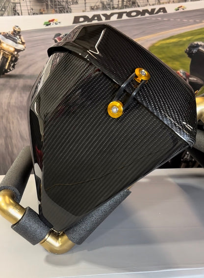 Platinum Series Slanted Carbon Fiber Saddle Bags