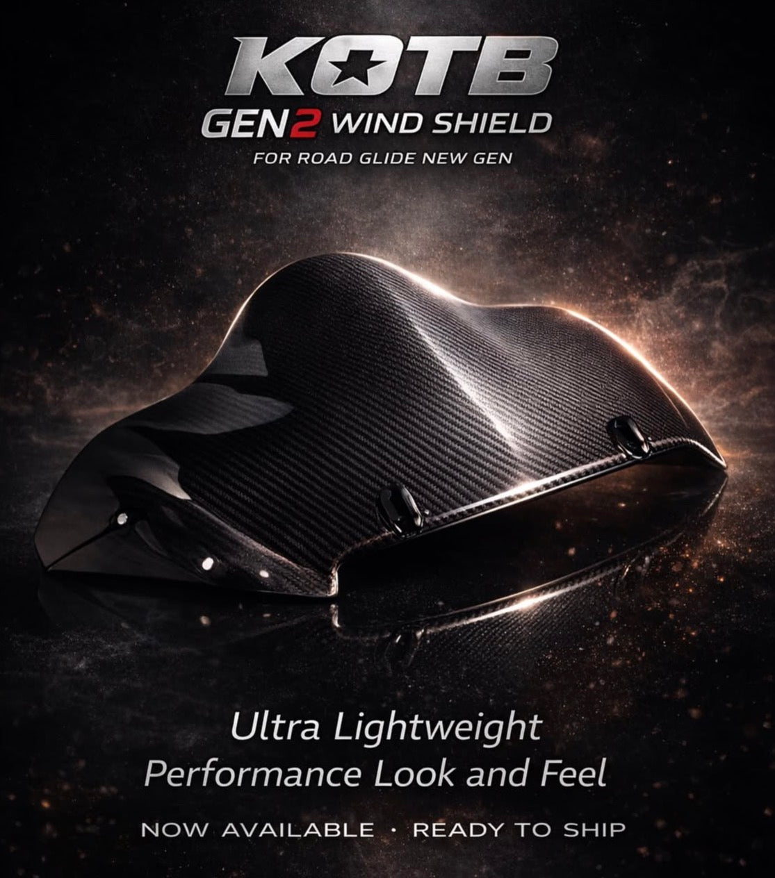 Platinum Series Gen 2 King of the Baggers Windshield