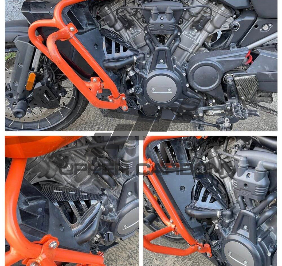Harley Davidson Pan America carbon Fiber Heat deflector