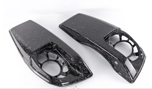 Harley Davidson 24+ Touring Carbon Fiber Saddle Bag Lids w/Speaker Cut outs